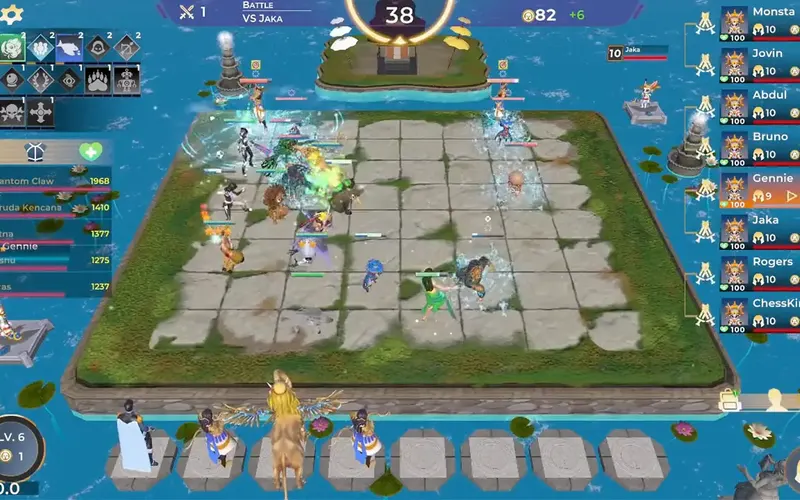 Nusa Tactic, game auto chess online multiplayer buatan Samuel sendirian