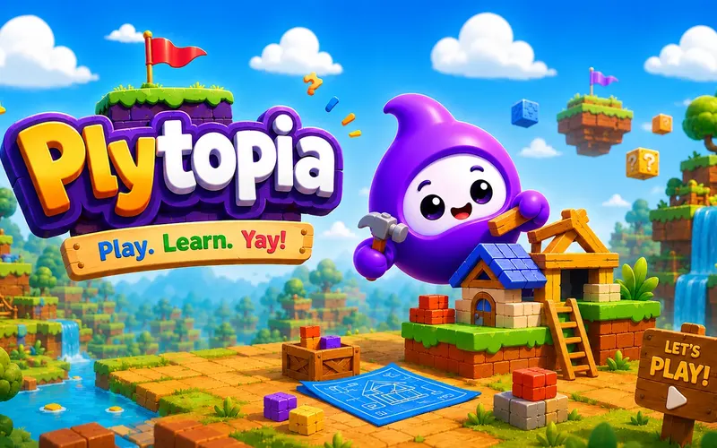 Plytopia, aplikasi edukasi anak proyek studio Samuel