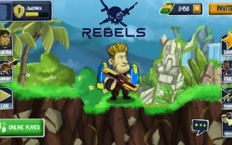 Rebels, game platformer PVP buatan studio Samuel